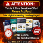 50+ landing pages bundle