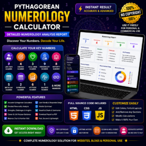 Pythagorean Numerology Calculator