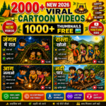2000+ Cartoon Video Bundle