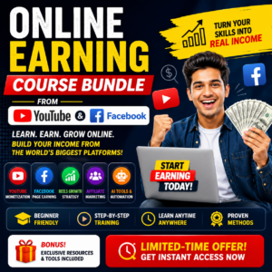 online earning course bundle