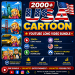 2000+ USA youtube cartoon bundle
