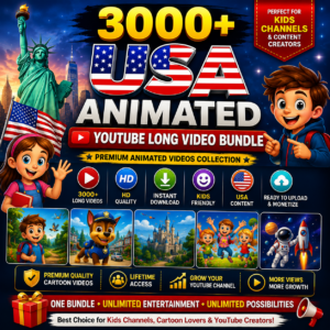 3000+ youtube long video bundle