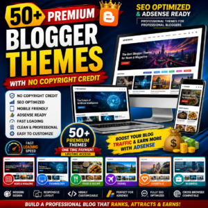 50+ blogger premium theme